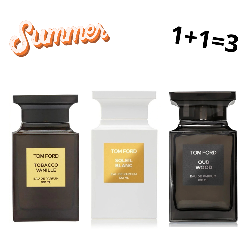 Pack Tom Ford Tobacco Vanille + Soleil Blanc + Oud Wood